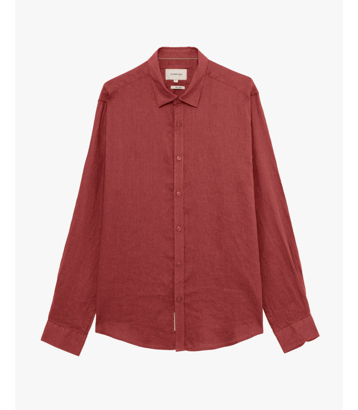 CAMICIA LINO GIANNI LUPO - COLLO ALLA FRANCESE