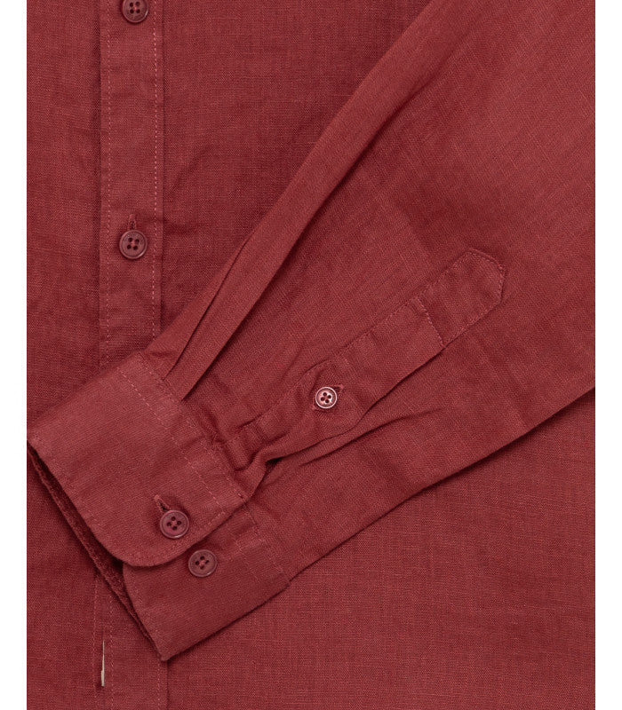 CAMICIA LINO GIANNI LUPO - COLLO ALLA FRANCESE